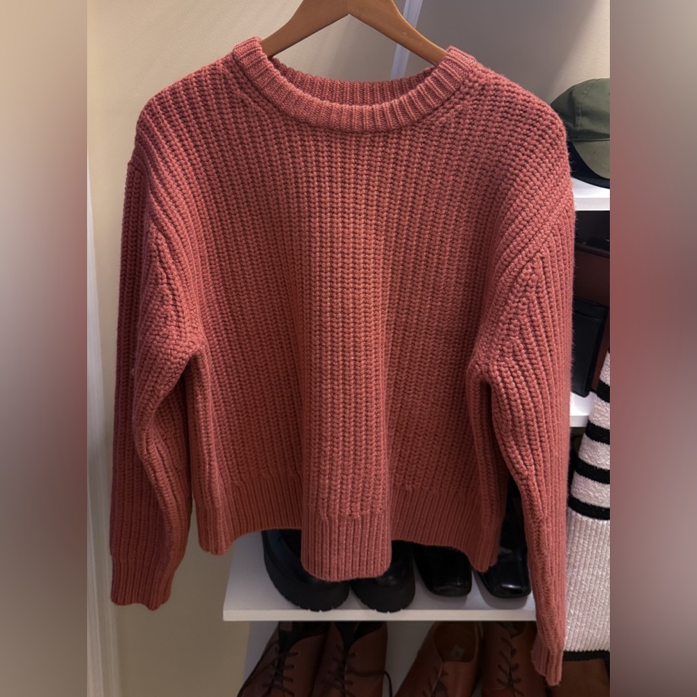 Wilfred Free Rose Knit Sweater